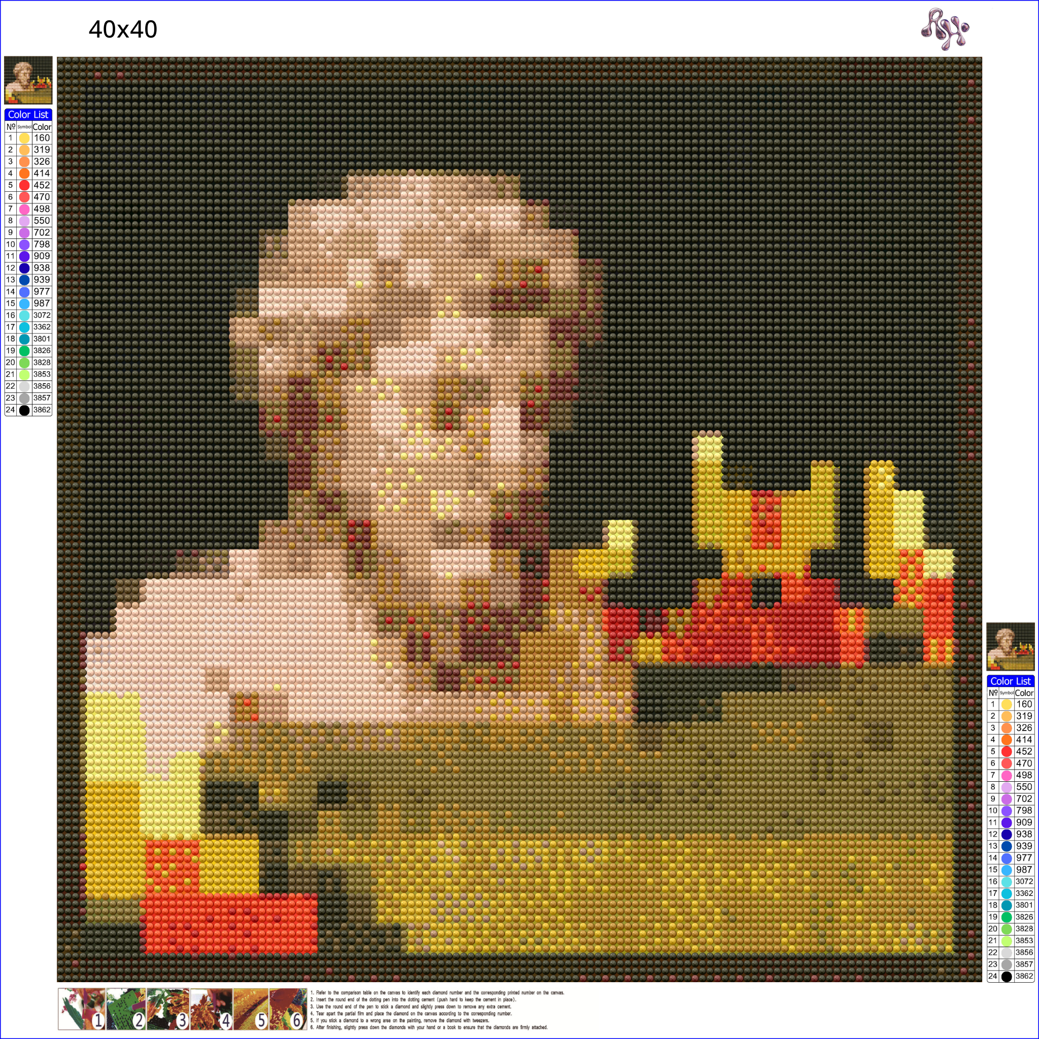 Bust in Shadowed Light