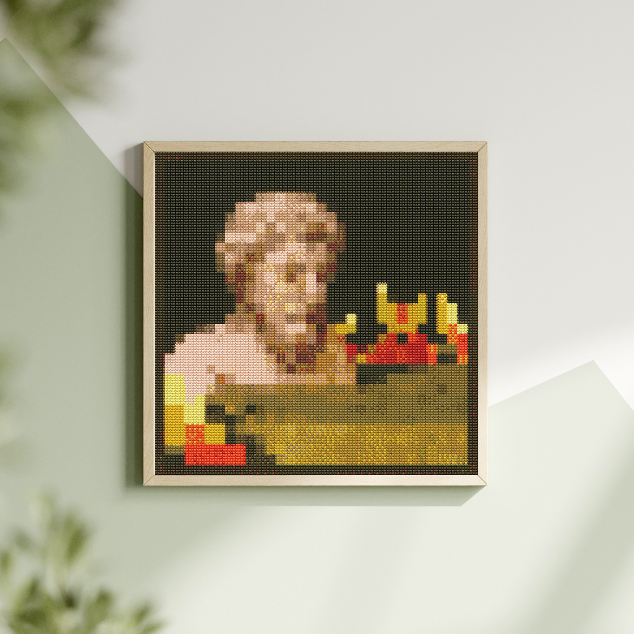 Bust in Shadowed Light