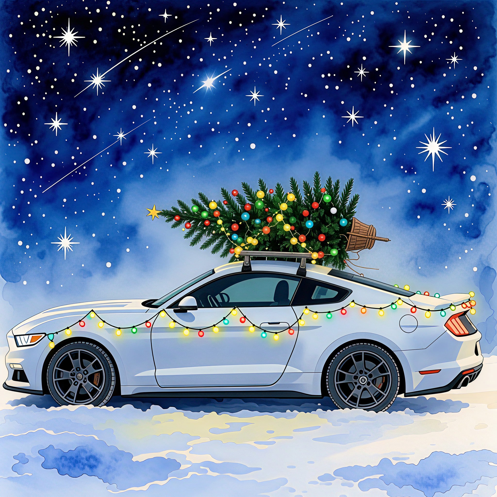 Mustang Holiday Spirit